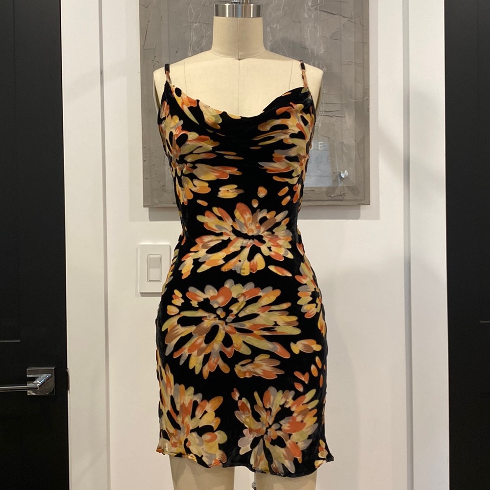 Rat & Boa Silk Mini Dress